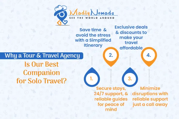 Why a Tour & travel agency is our best companion for solo travel